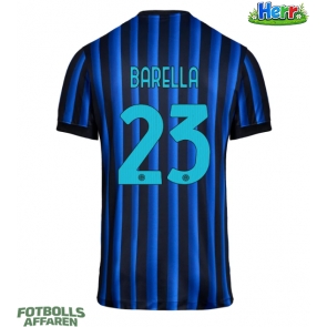 Inter Milan Nicolo Barella #23 Hemmatröja 2025-26 Kortärmad